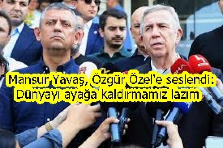 Mansur Yavaş, Özgür Özel