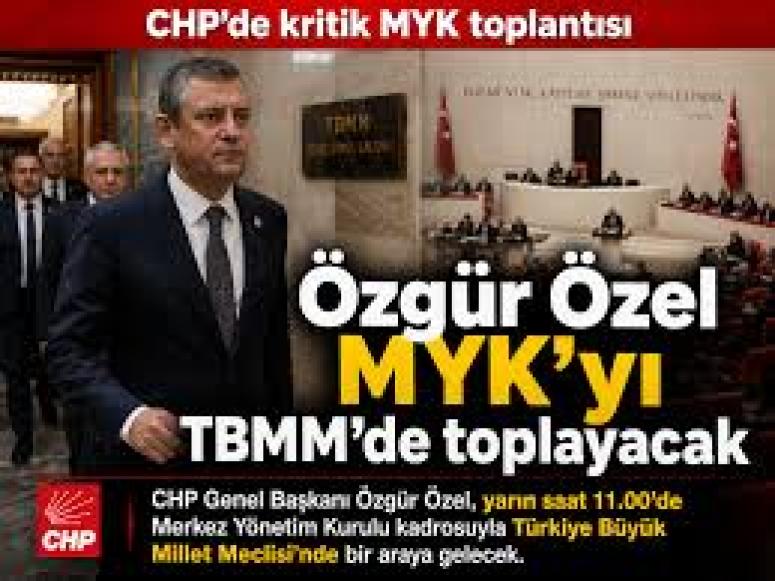 Özgür Özel de kendi MYK
