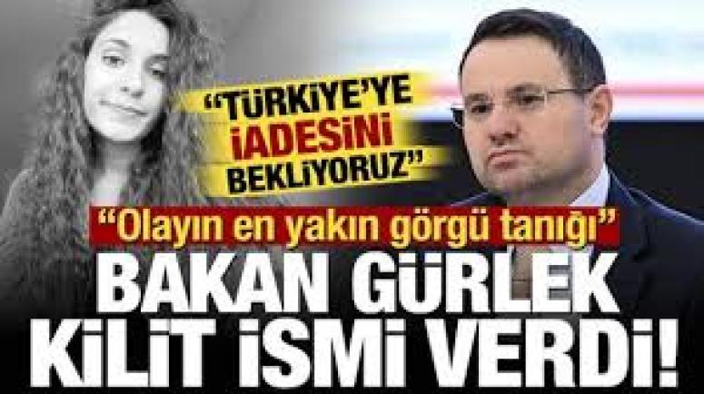 Bakan Gürlek: Yakın zamanda Umut Altaş