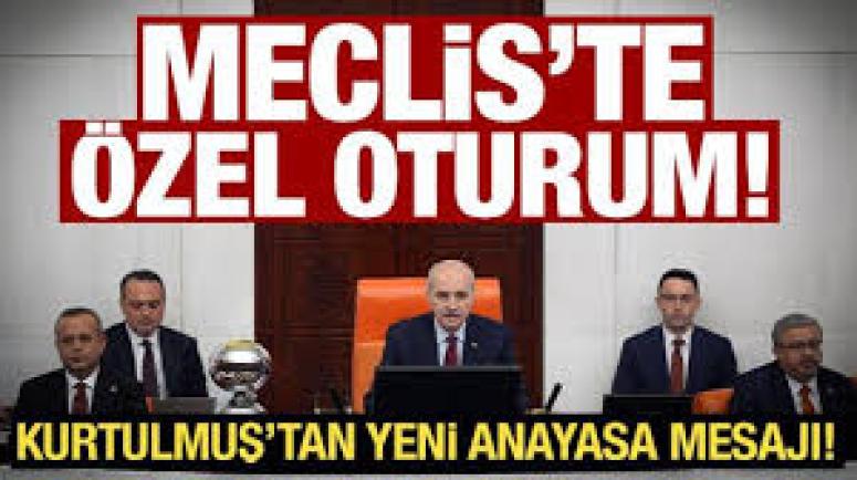 TBMM Başkanı Kurtulmuş: Yeni anayasa şart