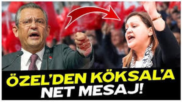 Özgür Özel tarafından Burcu Köksal