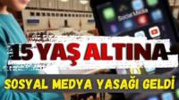 15 yaş altına sosyal medya yasağı getiren kanun teklifi Meclis